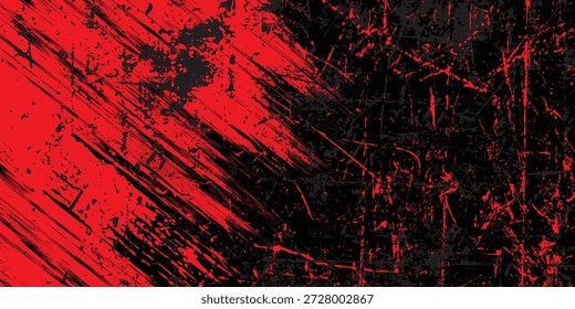 negro rojo dragón calcomanía pincel fuego volcán lava sakura Asia Japón anime estilo ilustración de fondo deportivo Anuncio, Vector.