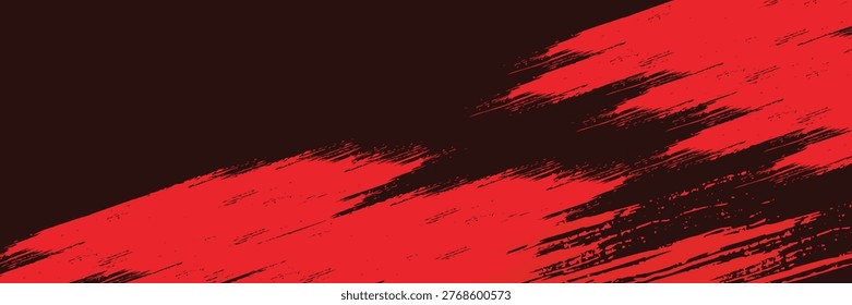 black red dragon decal brush fire volcano lava sakura Asia Japan anime style illustration sporty background banner style illustration. modern