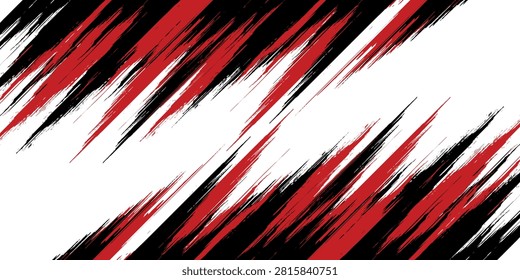 black red dragon decal brush fire volcano lava sakura Asia Japan anime style illustration sporty background banner, vector