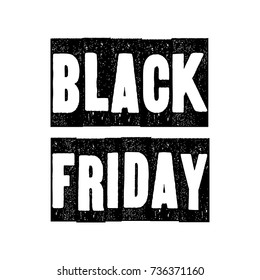 Black Red Black Friday Banner Stock Vector (Royalty Free) 736371160 ...