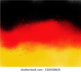 black red gold spray paint background, eps 10