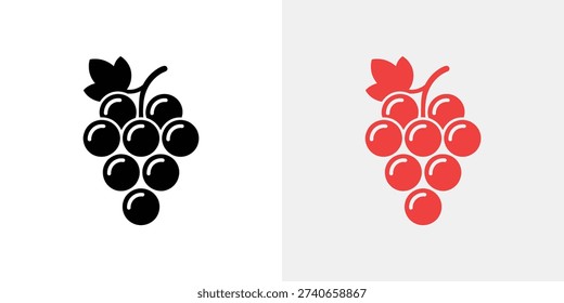 Black and red grape grapes grape black fruit bunch of grapes