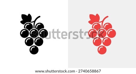 Black and red grape grapes grape black fruit bunch of grapes