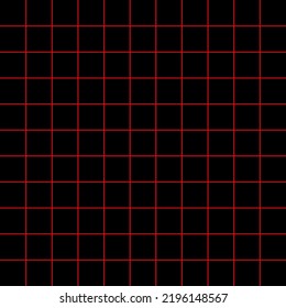 Black And Red Grid Pattern Background