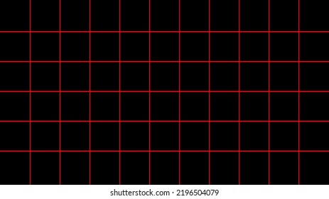 Black And Red Grid Pattern Background