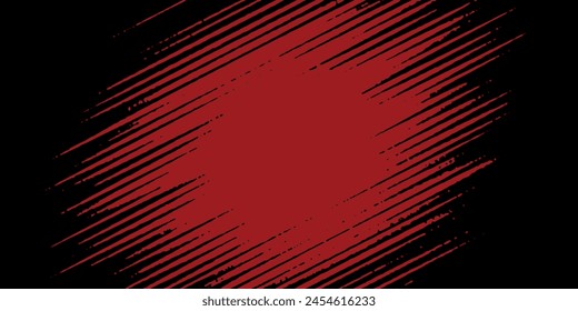 Black and red grunge texture. Scary red black scary background