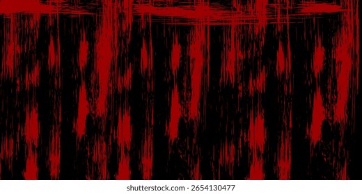 Textura grunge preta e vermelha. Vermelho assustador fundo negro assustador.eps10
