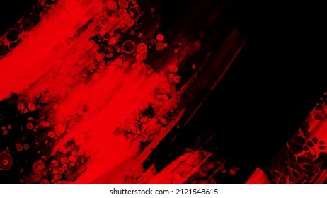 Fondo del trazo de pincel rojo negro. elemento JDesign. Ilustración vectorial de manchas de grano. El vector pinza la ilustración.