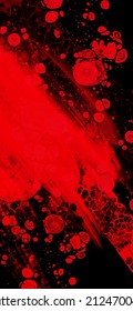Fondo del trazo de pincel rojo negro. elemento JDesign. Ilustración vectorial de manchas de grano. El vector pinza la ilustración.