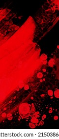 Black red ink brush stroke background. JDesign element. Vector illustration of grunge stains. Vector brushes illustration.
