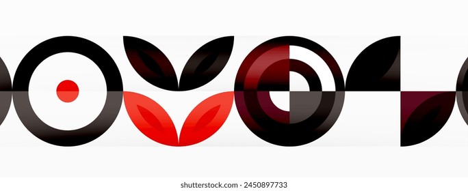 a black and red logo with a red heart in the middle High quality
