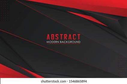 Black and Red Modern Abstract Background