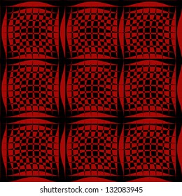 black red pattern with abstract lines