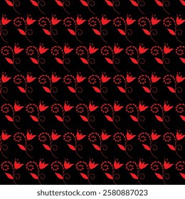 black red pattern background color