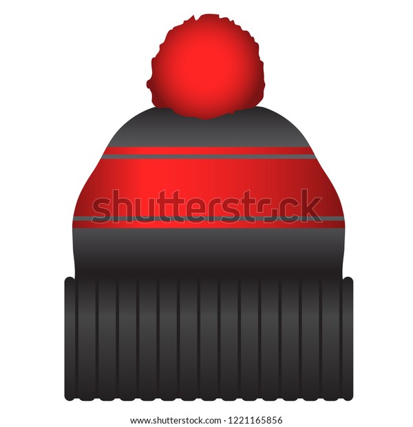 stocking cap with ball