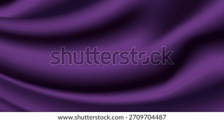 Black red purple silk satin background. Copy space for text or product. Wavy soft folds on shiny fabric. Luxurious magenta background. Valentine,Christmas, Anniversary,Black Friday.Web banner.Top view