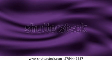 Black red purple silk satin background. Copy space for text or product. Wavy soft folds on shiny fabric. Luxurious magenta background. Valentine,Christmas, Anniversary,Black Friday.Web banner.Top view

