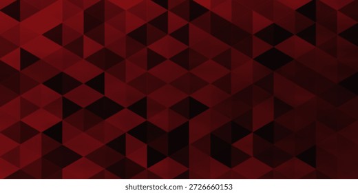 Schwarz rot raue farbige abstrakte Hintergrund Überlappungsschicht auf dunklem Raum mit Dreiecken Effekt Dekoration. Modernes Design-Element Vintage-Stil-Konzept für Web, Flyer, Karte oder Broschüre Abdeckung