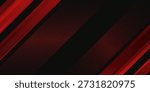 Black red sport background with diagonal speed line and shape.	