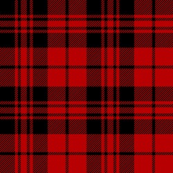 Black And Red Tartan Plaid Scottish Seamless Pattern.Texture From Plaid, Tablecloths, Clothes, Shirts, Dresses, Paper, Bedding, Blankets And Other Textile Products.