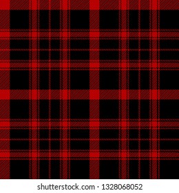 Black and Red tartan plaid Scottish seamless pattern.Texture from plaid, tablecloths, clothes, shirts, dresses, paper, bedding, blankets and other textile. 