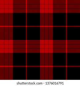 Black and Red tartan plaid Scottish seamless pattern.Texture from plaid, tablecloths, clothes, shirts, dresses, paper, bedding, blankets and other textile products.