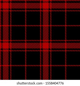 Black and Red tartan plaid Scottish seamless pattern.Texture from plaid,tablecloths, clothes, shirts, dresses, jacket, skirt, paper, blankets and other textile products. Christmas concept.