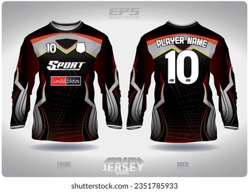 diseño de patrones de rayas blancas negras, ilustración, fondo textil para camisetas deportivas, camiseta de fútbol camiseta burlona para el club de fútbol. vista frontal coherente