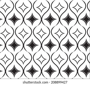  black repetition line seamless pattern, vector 