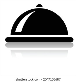 black restaurant icons vector illustration