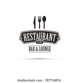 Black Restaurant Logo