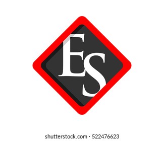 black rhombus initial typography alphabet typeset typeface logotype font image vector icon