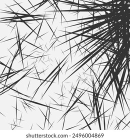 Black rhombuses on a white background. Vector illustration. Sketch for creativity.