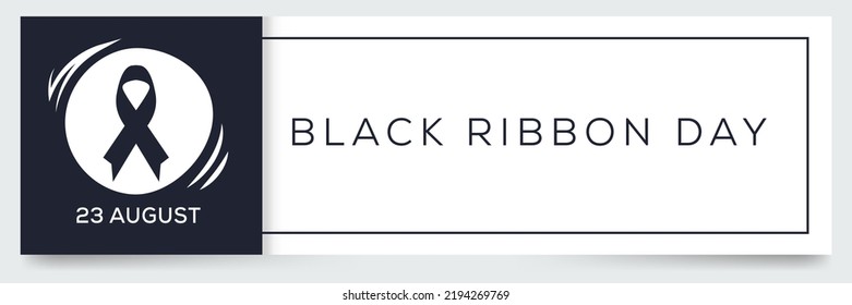 Black Ribbon Day, held on 23 August.