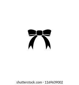 black ribbon icon