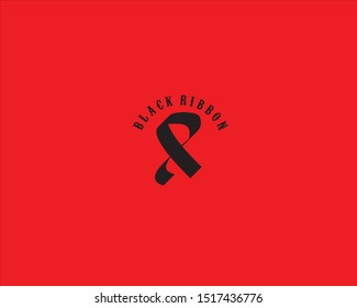 black ribbon simple logo can use logo for your company product, brand t-shirt,club logo or personal initial. very strong, creative and simple logo designs.