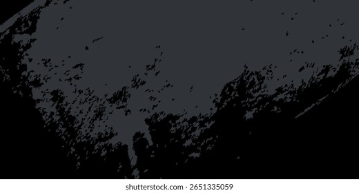 Black ripped paper torn edges strips isolated on black background art type2