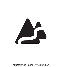 Diseño plano de la ilustración de un viaje por carretera