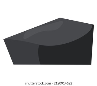 roca negra, piedra o guijarros
