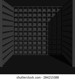 Black room