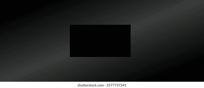 black room corner scene background 3d illustration vector