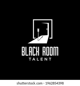 Black Room Talent Show Logo Design