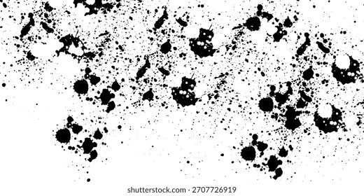 black sand isolated on white background

