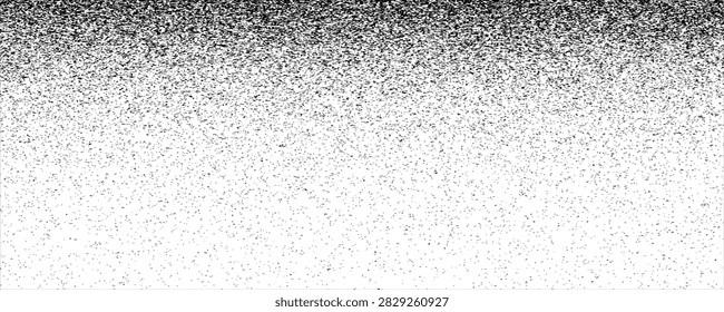 Black sandpaper to make a background image. Selective focus.  Shallow dof.