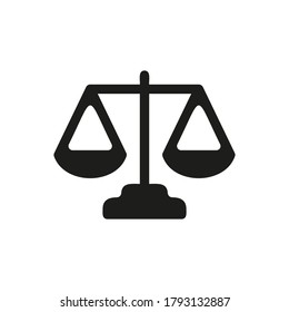 Black scale icon for trendy flat style for graphic design, web-site. Stock Vector illustration.