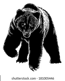 Black Scary Bear