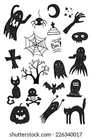 Black Scary Set