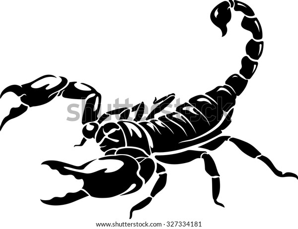 Black Scorpion Vector Image Freevectors - Riset