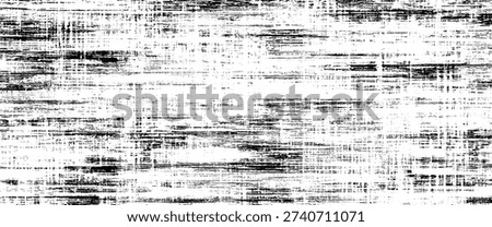 Black Scratch Fabric Seamless Pattern Lines Grunge Texture Background Design
