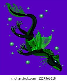 Black sea dragon